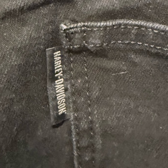 Harley-Davidson High Rise  Womens  Bootcut Black Jeans Size 32. - Picture 4 of 9